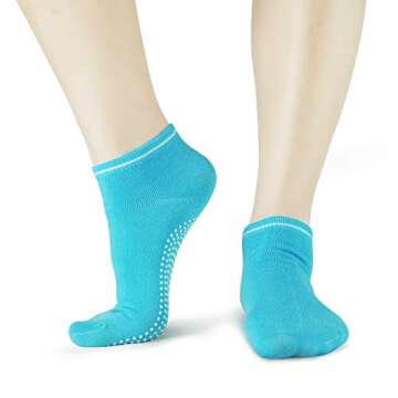 Elutong Pilates Gripper Socks - Perfect for Yoga and Maternity