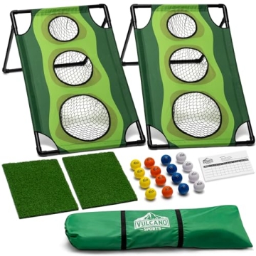 Par 1 Backyard Golf Cornhole Game - Fun & Safe Outdoor Golf Game