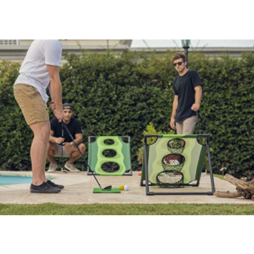 Par 1 Backyard Golf Cornhole Game for Enthusiasts