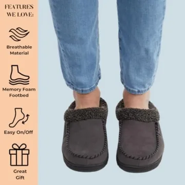 Dearfoams Men's Memory Foam Clogs - Comfort & Style