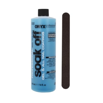 Onyx Professional Coconut Nail Polish Remover, Enriched Formula