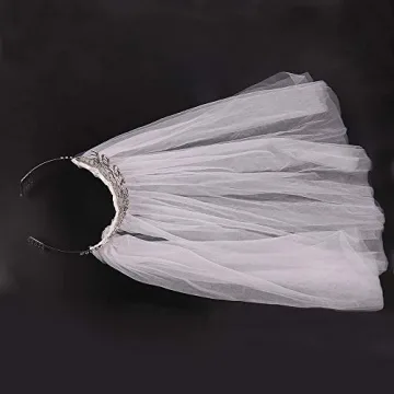 KIKEVITE Bachelorette Veil for Bride to Be Decoration