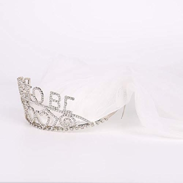 KIKEVITE Bachelorette Veil for Bride to Be Decoration