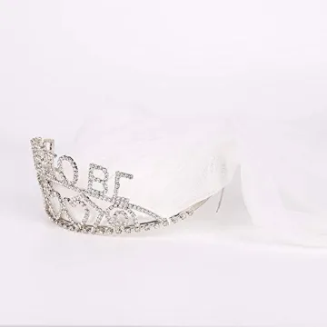 KIKEVITE Bachelorette Veil for Bride to Be Decoration