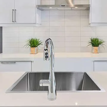 24-Inch Undermount Workstation Kitchen Sink, 20 Gauge Single Bowl Stainless Steel with Accessories (Pack of 3 Built-in Components), 24 Inch, Silver