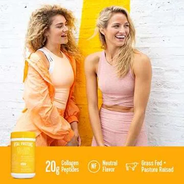 Vital Proteins Hydrolyzed Collagen Skin Hair Nail Joint Peptides Powder Supplement with Madagascar Vanilla Beans, Coconut, Hyaluronic Acid and Probiotics, Dairy Free, 10.8 Oz