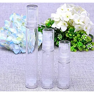 Travel-Friendly 10ml Refillable Cosmetic Bottles - 12PCS