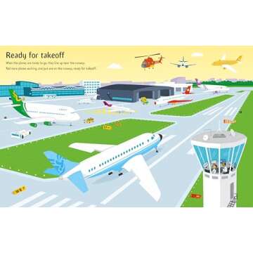 First Sticker Book Airport (First Sticker Books)