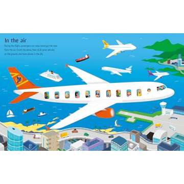 First Sticker Book Airport (First Sticker Books)