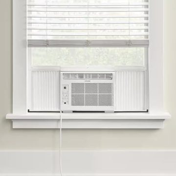 Vissani VAW06R1AWTFR 6,000 BTU 115-Volt Window Air Conditioner for 250 sq. ft. Rooms with Remote, Wh...