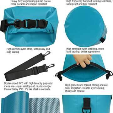 Durable Waterproof Dry Bag for Outdoor Use