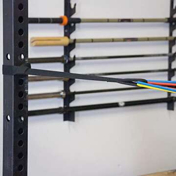 Heavy Duty Door Anchor for Resistance Bands Exercise Fitness Bands Accessories Resistance Exercise Band and Resistance Tube Anchor Strap. (BLACK7)