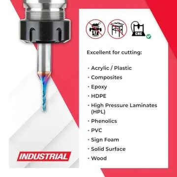 Amana Tool Up Cut Router Bit for Precision Woodworking