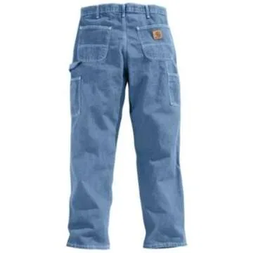 Carhartt mens Loose Fit Jean (Regular and Big & Tall Sizes) work utility pants, Deepstone, 40W x 34L US