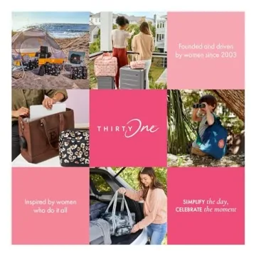 THIRTY-ONE Neon Pink Mesh Tote Bag for Versatile Use