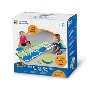 Learning Resources Ten-Frame Activity Set for Math Skills