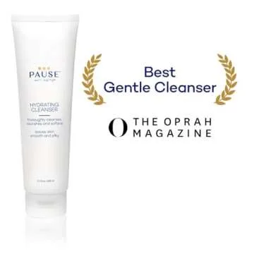 Pause Hydrating Cleanser - Moisturizing Facial Cleansing Wash - Face Cleanser For All Skin Types - Face Wash For Sensitive Skin - Facial Wash That Cleans, Hydrates and Softens Skin - 3.5 fl oz