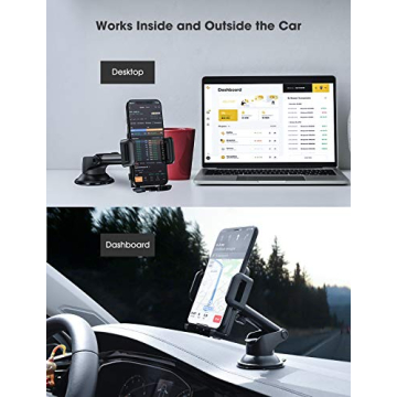 VSSMSSA Phone Mount with Strong Suction for All Cars