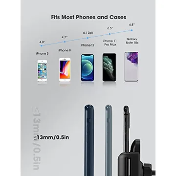 VSSMSSA Phone Mount with Strong Suction for All Cars