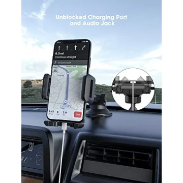 VSSMSSA Phone Mount with Strong Suction for All Cars
