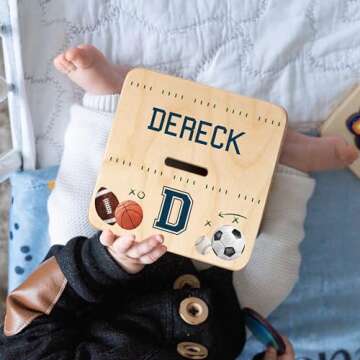 Wooden Piggy Bank for Kids and Adults, Personalized Gift Handmade in USA by BloomOwl, Custom Piggy B...