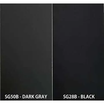 ROSEROSA Peel and Stick PVC Self-Adhesive Wallpaper Border Board Trim Moulding Sticker Solid Black (SG28B : 3.93 Inch X 16.40 Feet)