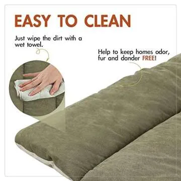 CHEERHUNTING Outdoor Dog Bed, Waterproof, Washable, Large Size, Durable, Water Resistant, Portable and Camping Travel Pet Mat