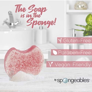 Spongeables Exfoliating Foot Scrubber Sponge - Lavender