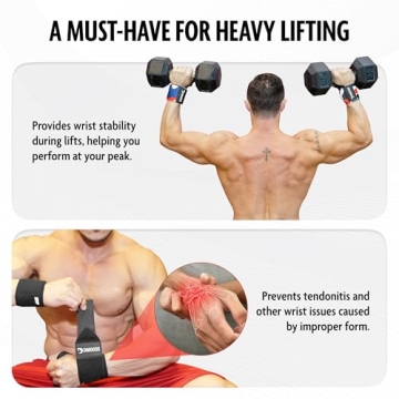 DMoose Wrist Wraps for Weightlifting Support and Comfort