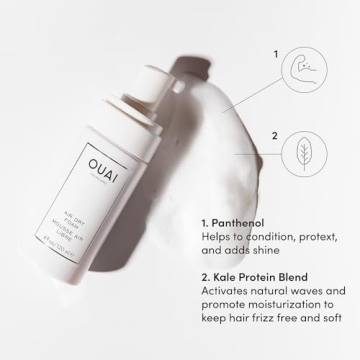 OUAI Curl Enhancing Mousse for Beautiful Beach Waves