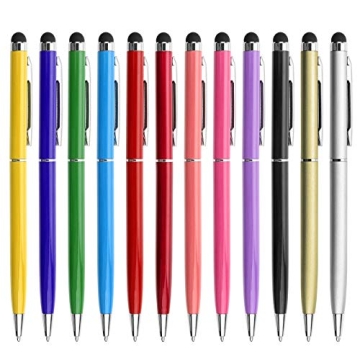innhom 12 Pack 2-in-1 Stylus Pens - Perfect for All Touch Screens