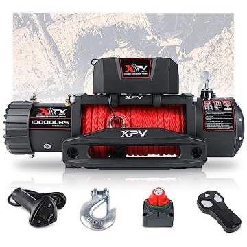 XPV AUTO 10000 lb. Electric Winch - Ultimate Off-Road Recovery Tool