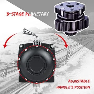 XPV AUTO 10000 lb Electric Winch Waterproof IP67 Off-Road