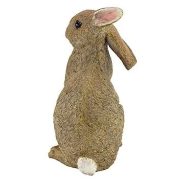 Hopper the Bunny Standing Rabbit Garden Statue 11 Inches