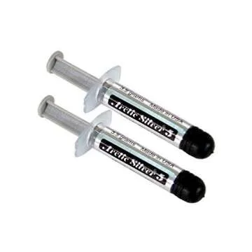 Arctic Silver 5 Thermal Compound (Pack of 2) - Superior Thermal Performance