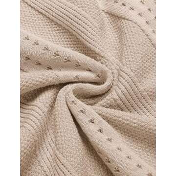 COOFANDY Men's Knit Shirts Short Sleeve Button Up Polo Shirt Fashion Casual Summer Beach Shirts, Apricot, Medium