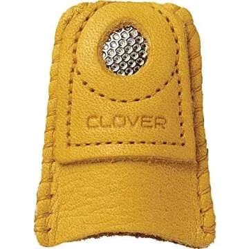 Clover 614C Leather Coin Thimble