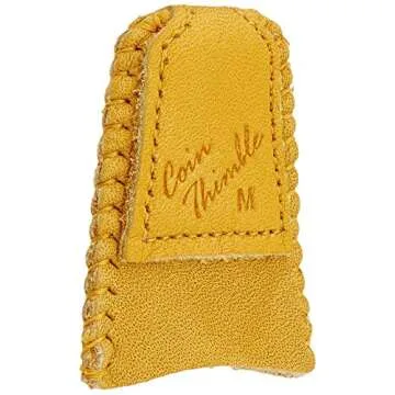 Clover 614C Leather Coin Thimble
