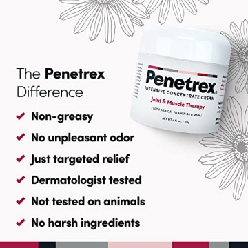 Penetrex Therapy Cream for Joint and Muscle Pain Relief