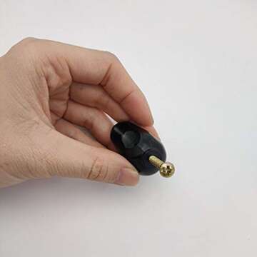 JfwuHap Black Skull Cabinet Knobs for Unique Decor