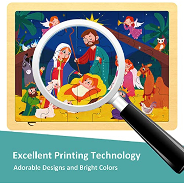 Nativity Scene Kids 24 Piece Puzzle for Ages 3-5