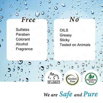 Cos De BAHA Pure Hyaluronic Acid Serum - Moisturizer, Natural Collagen Plumping Booster, Anti Wrinkle Formula, Drop of Youth, Increase Skin Hydration, Korean Skin Care, 1fl-oz