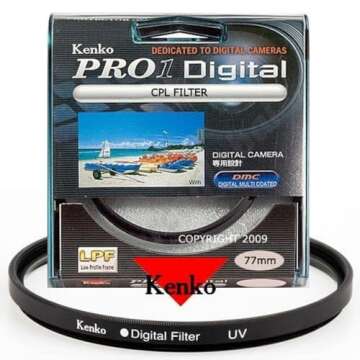 77mm HOYA PRO1 Digital Filter Circular Polarizer PL DMC Filter