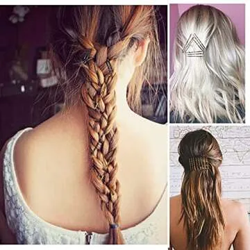 Laicky Bobby Pins, 200Count Brown Hair Pins Hairpins with Box for Women Lady Girls Kids Hair Pin Invisible Wave Hairgrip Barrette Hairclip Bulk Hair Accessories (Brown,2.2 Inch)