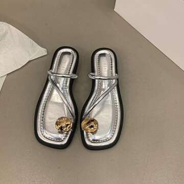 Trendy Women's Strappy Leather Sandals for Summer Style