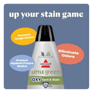 Bissell Little Green Portable Deep Cleaner - Eco-Friendly Stain Removal