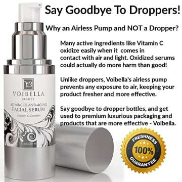 Vitamin C Anti-Aging Serum - Smooths & Hydrates Skin Naturally