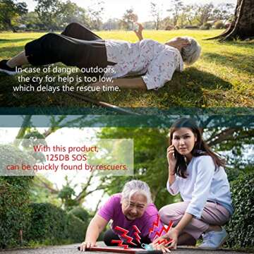 The Original Personal Safety Alarm for Womenn by Women– Loud Siren Birdie Sound, Strobe SOS LED Light, Be Safe with Personal Alarm– Self Defense Keychain for College Essentials (Aqua)