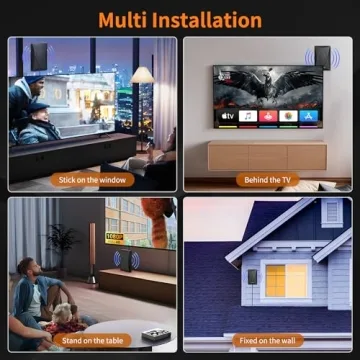 1000+ Miles Indoor Outdoor TV Antenna – 4K HD