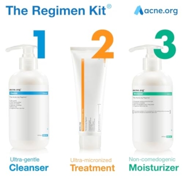 The Regimen Kit 8 oz Acne.org Complete Acne Treatment Kit